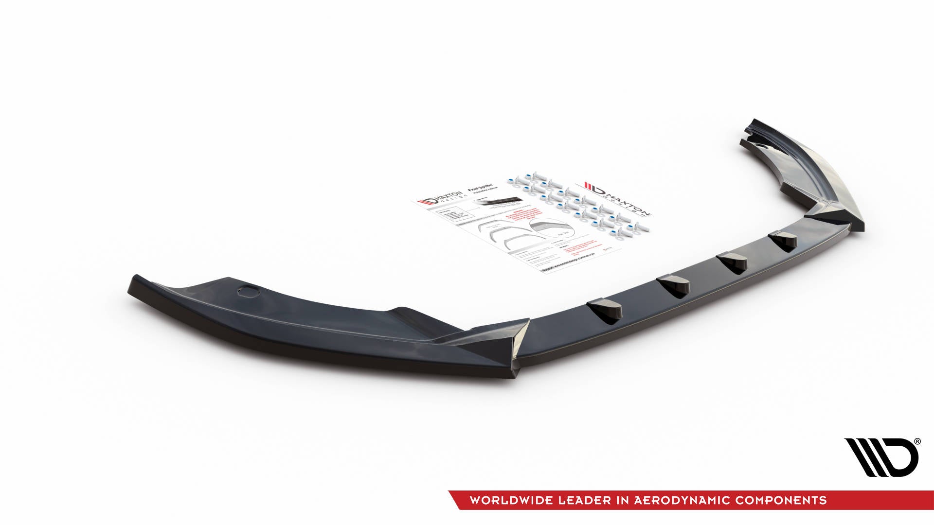 Front Ansatz V.1 für Seat Ibiza FR/ Standard Mk5 schwarz Hochglanz
