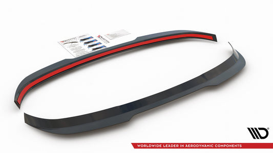 Spoiler CAP für BMW 1er F40 M-Paket schwarz Hochglanz