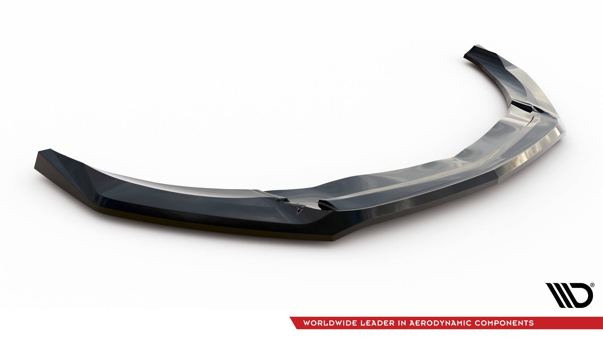 Front Ansatz V.3 für Mercedes-AMG CLA 45 Aero C117 Facelift schwarz Hochglanz