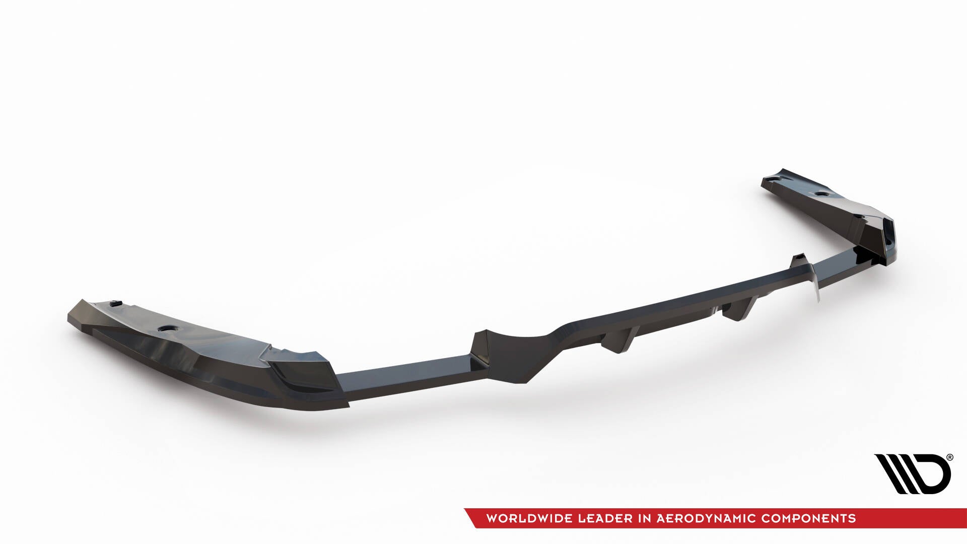 Mittlerer Cup Diffusor DTM Look Heck Ansatz für BMW X4 M F98 schwarz Hochglanz