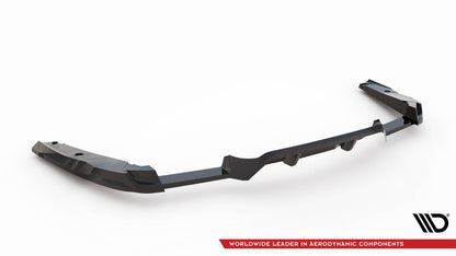 Mittlerer Cup Diffusor DTM Look Heck Ansatz für BMW X4 M F98 schwarz Hochglanz