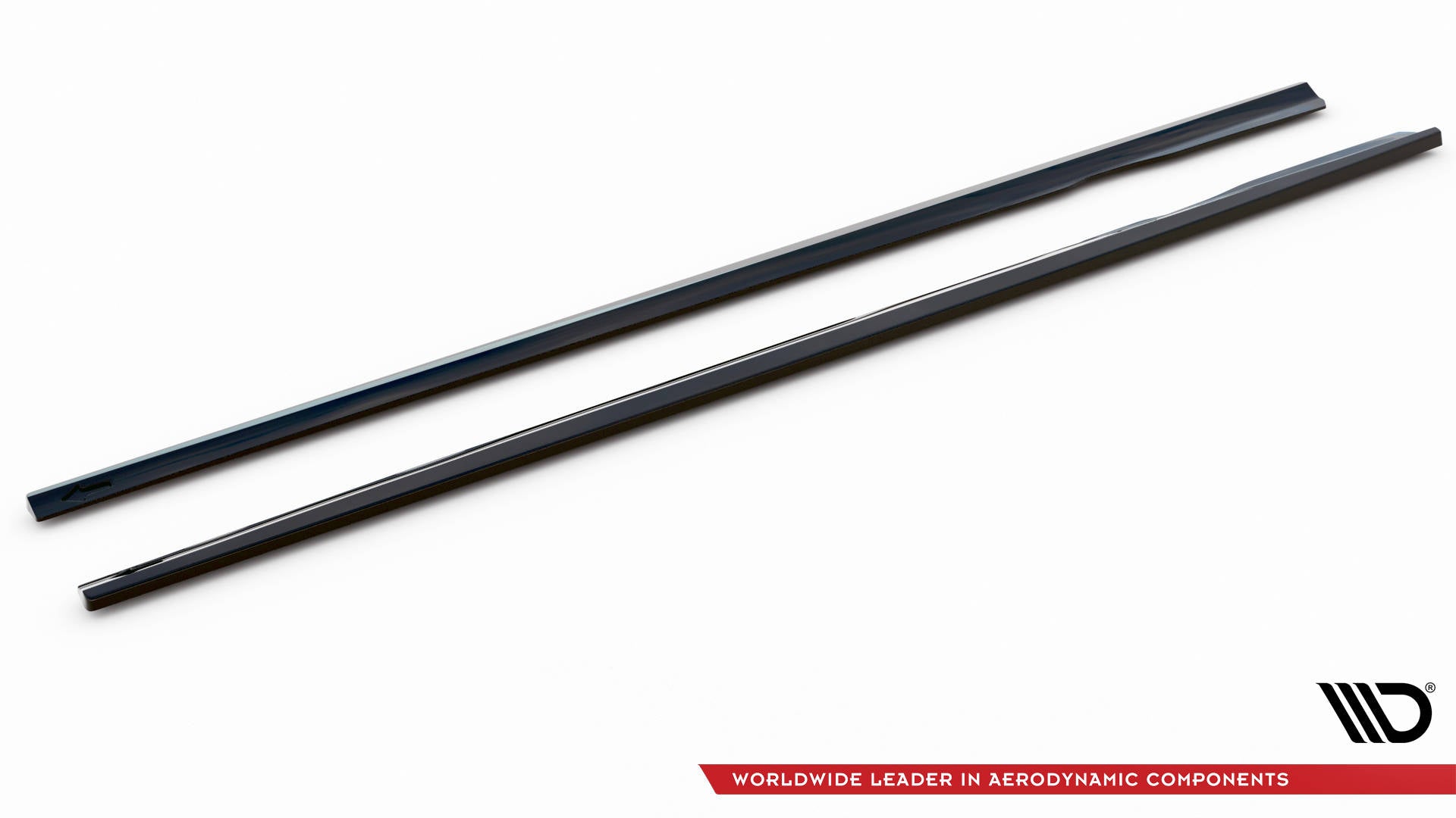 Seitenschweller Ansatz für Mercedes-Benz E AMG-Line W213 Facelift schwarz Hochglanz