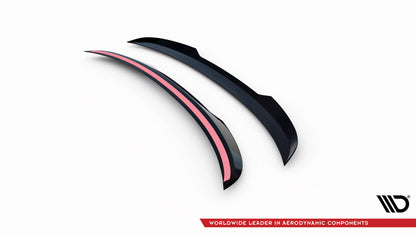 Niedriger Spoiler CAP für Porsche 911 992 GT3 schwarz Hochglanz