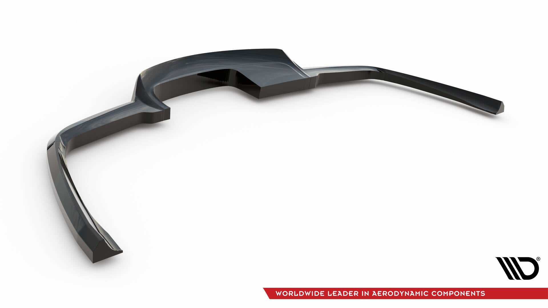 Mittlerer Cup Diffusor DTM Look Heck Ansatz für V.1 Land Rover Range Rover Velar R-Dynamic Mk1 schwarz Hochglanz