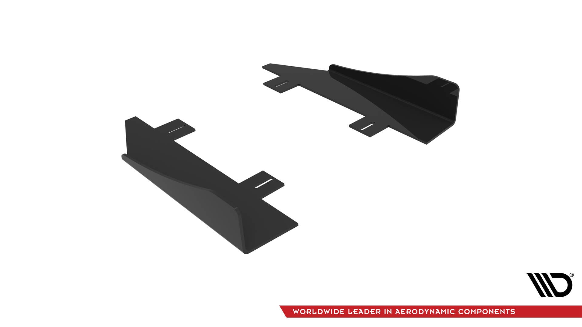 Side Flaps Mercedes-Benz A 45 AMG W176 Facelift schwarz Hochglanz