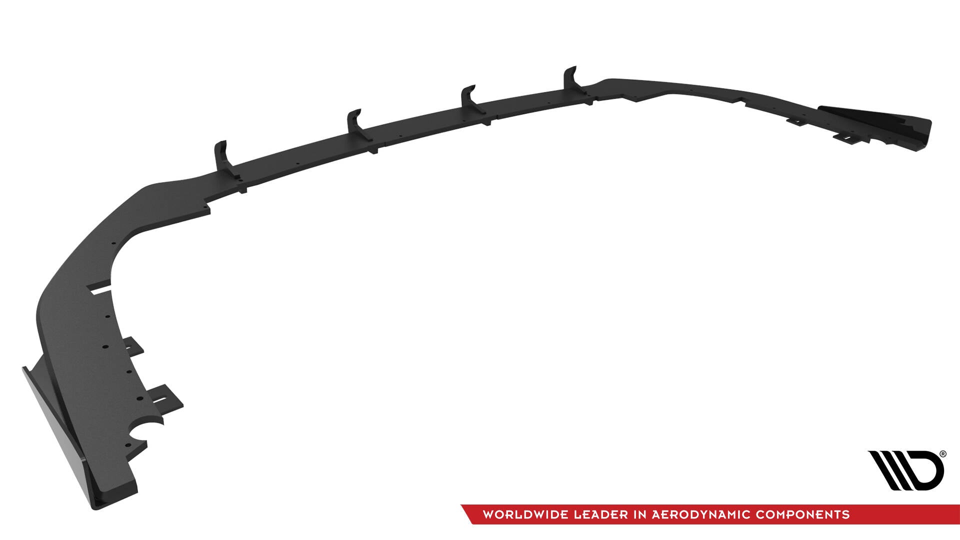Street Pro Heck Ansatz Flaps Diffusor +Flaps für Honda Civic Mk10 schwarz Hochglanz