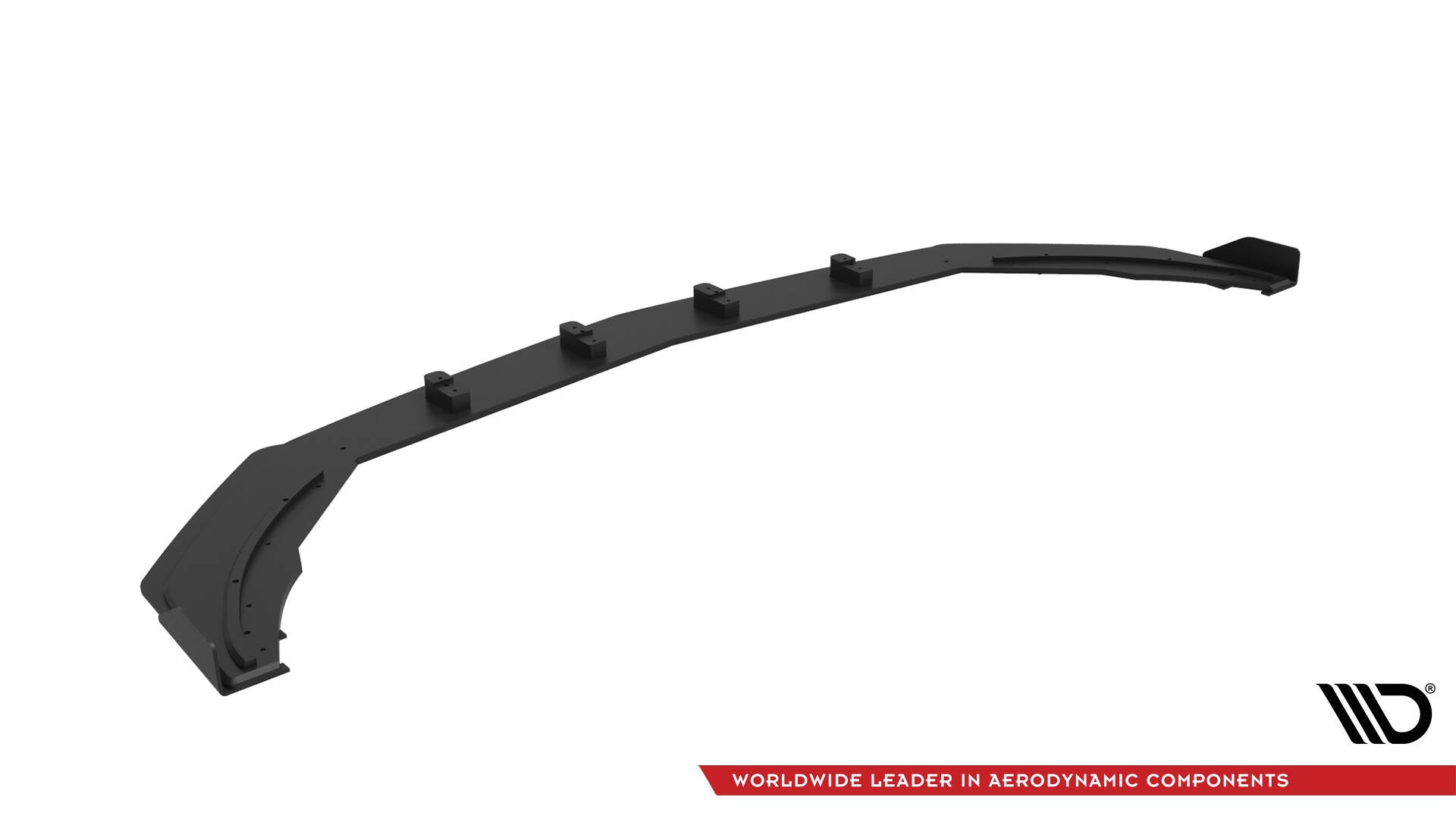 Street Pro Front Ansatz für +Flaps für + Flaps Mercedes-AMG A35 W177 Facelift schwarz Hochglanz
