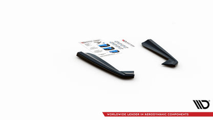 Heck Ansatz Flaps Diffusor für Mercedes-AMG GLE 53 Coupe C167 / C167 Facelift schwarz Hochglanz
