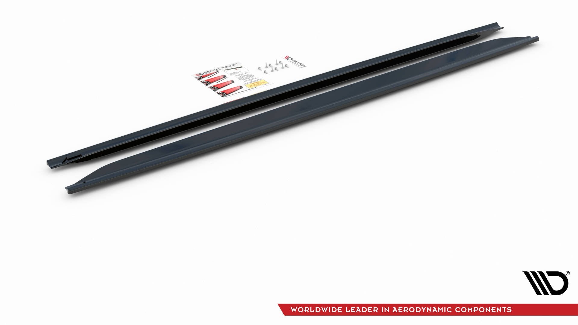 Seitenschweller Ansatz für Audi RS4 B7 Carbon Look