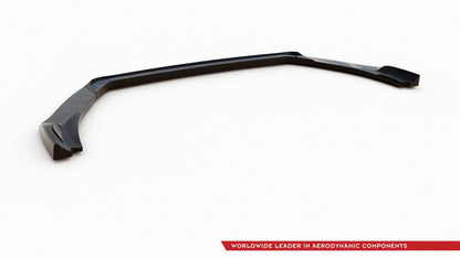 Front Ansatz V.5 für Ford Fiesta Mk8 ST / ST-Line schwarz Hochglanz