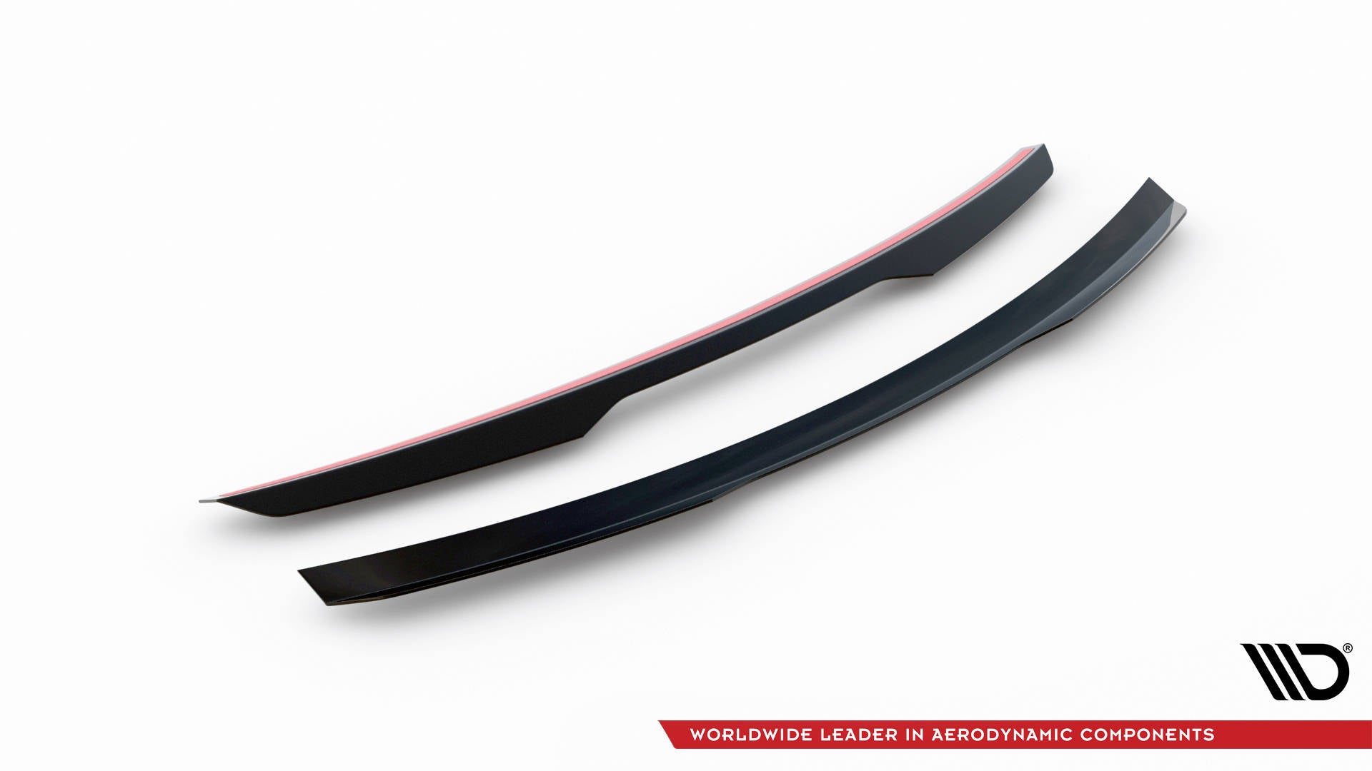 Niedriger Spoiler CAP für Honda Civic Sport Mk 10 schwarz Hochglanz