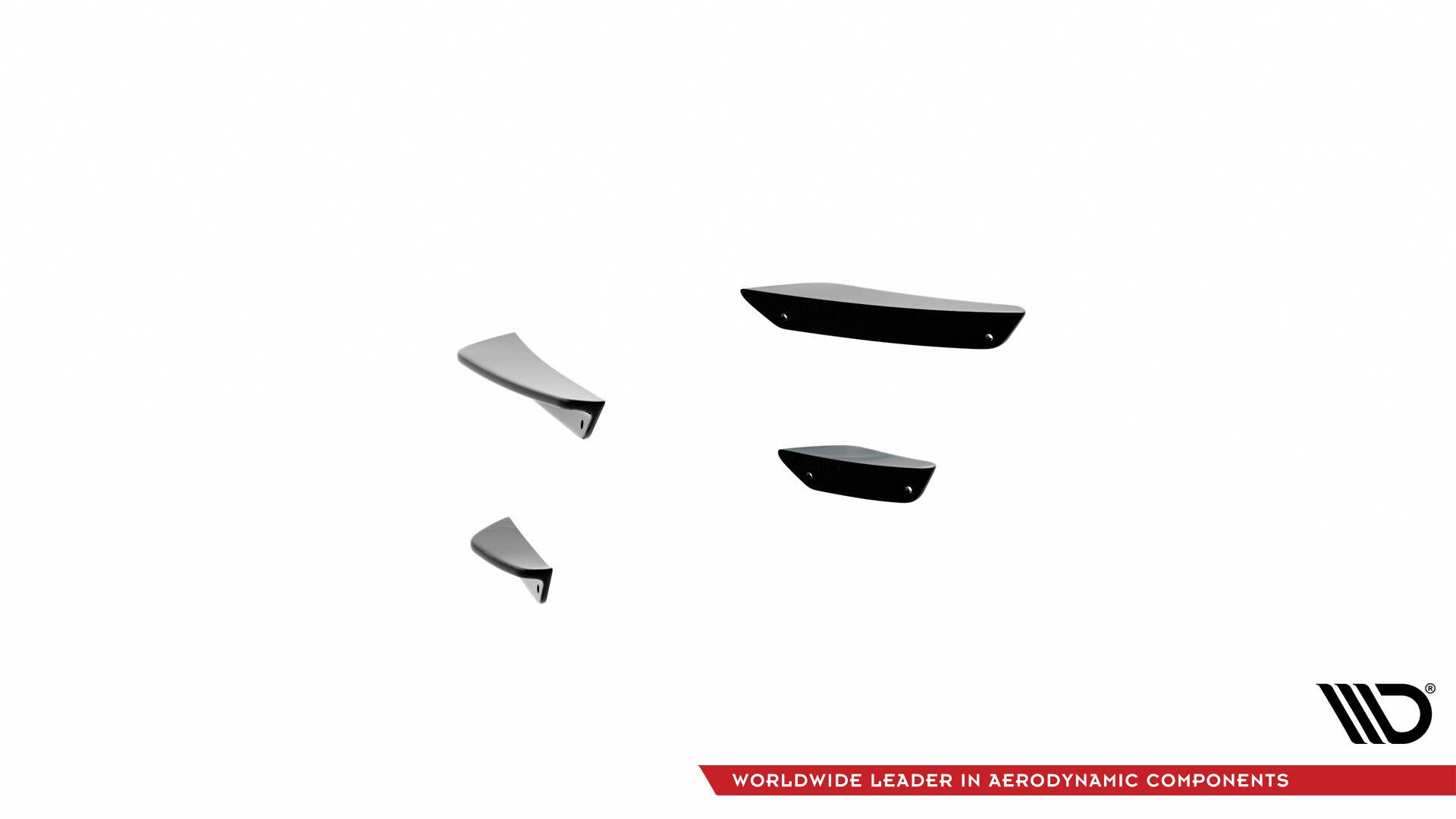 Stoßstangen Flaps Wings vorne Canards für Audi RS3 8Y