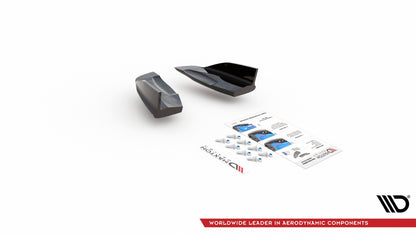 Heck Ansatz Flaps Diffusor für Ford Fiesta 7 ST Facelift