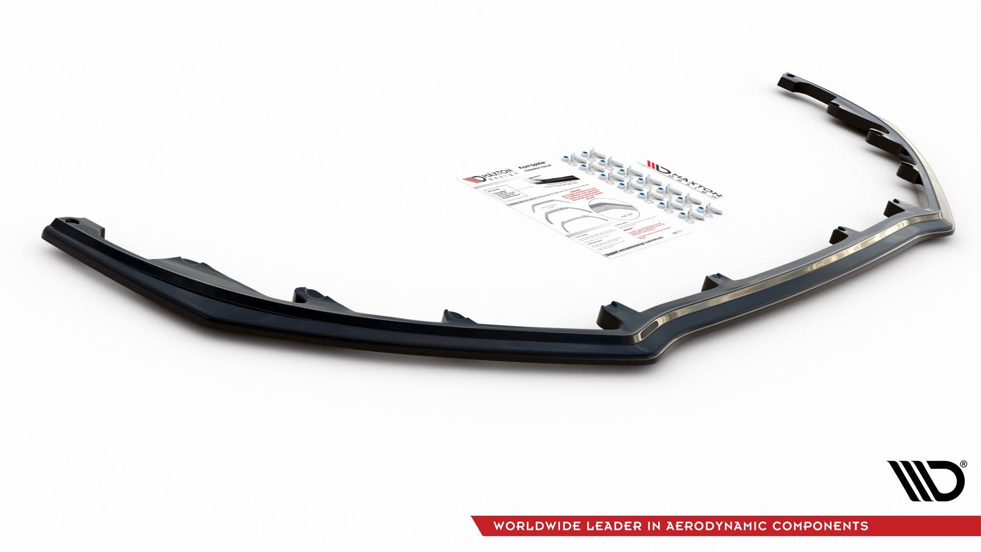 Front Ansatz für Renault Megane Mk.4 GT-Line schwarz Hochglanz