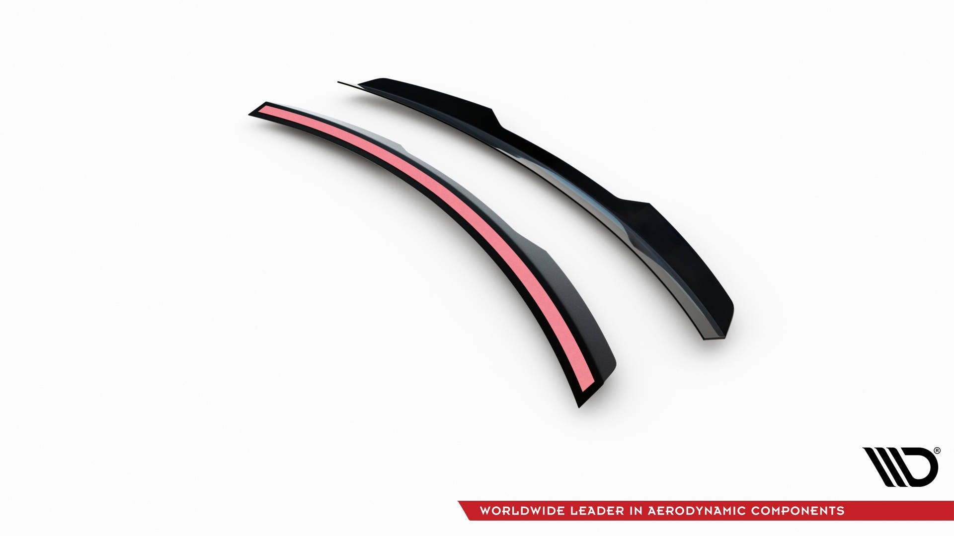 Niedriger Spoiler CAP für Honda Civic Sport Mk 10 schwarz Hochglanz