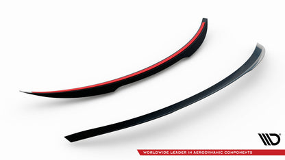 Spoiler CAP für Mercedes-Benz E-Klasse W213 Coupe (C238) AMG-Line / 53 AMG schwarz Hochglanz