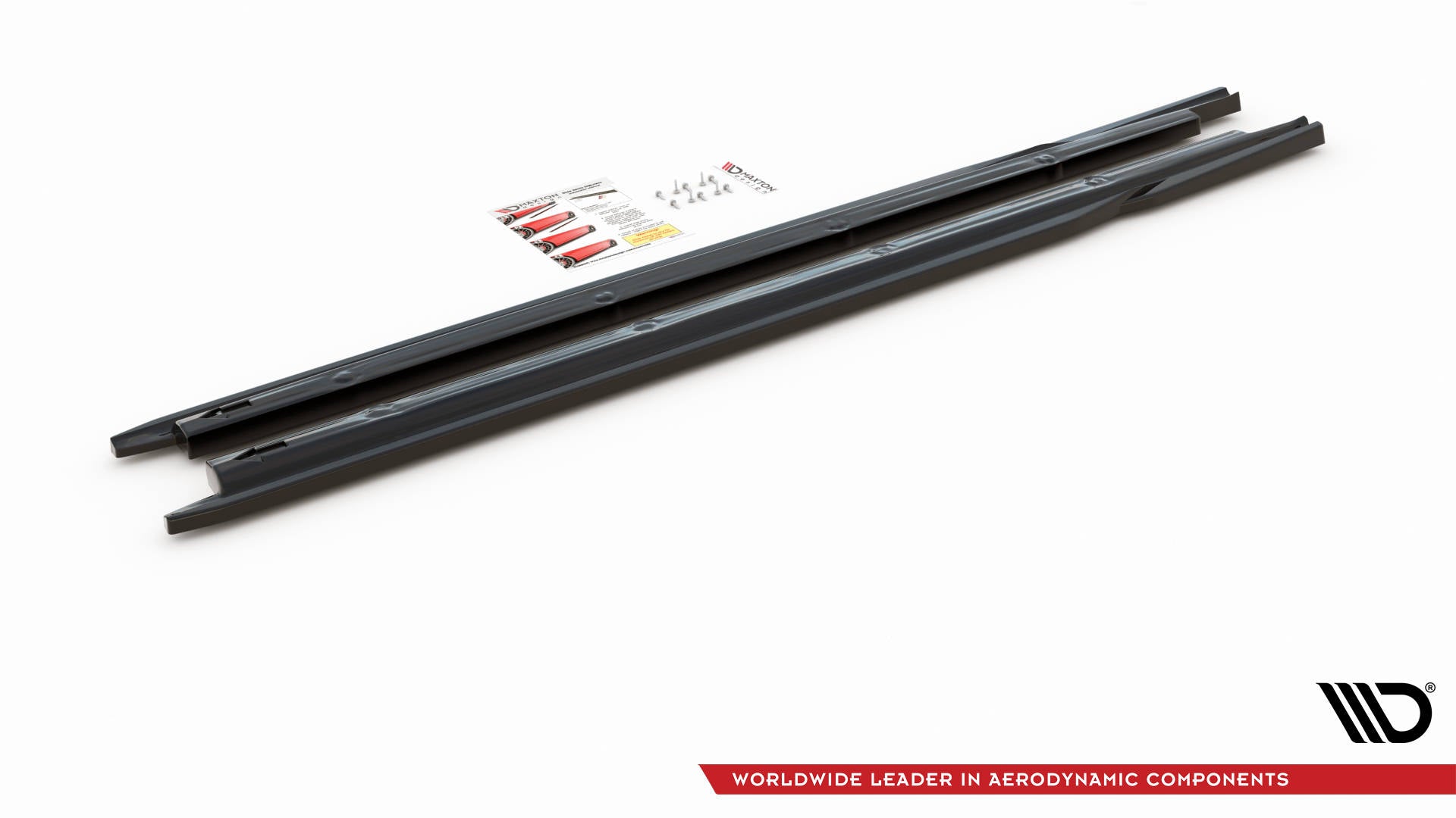 Seitenschweller Ansatz V.2 für Seat Ibiza FR/ Standard Mk5 schwarz Hochglanz