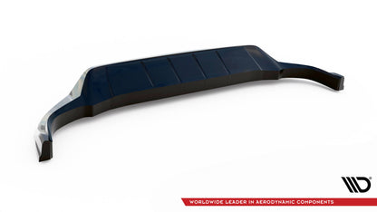 Front Ansatz für Porsche Cayenne SUV / Coupe Mk3 Facelift schwarz Hochglanz