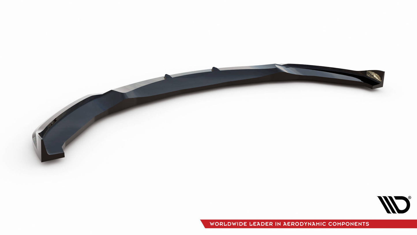 Front Ansatz V.6 für BMW 4er Coupe / Gran Coupe / Cabrio M-Paket F32 / F36 / F33 schwarz Hochglanz
