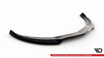 Front Ansatz V.4 für Mercedes-Benz A45 AMG W176 schwarz Hochglanz