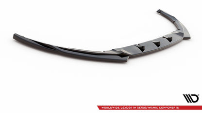 Front Ansatz V.5 für Ford Focus ST Mk3 Facelift schwarz Hochglanz