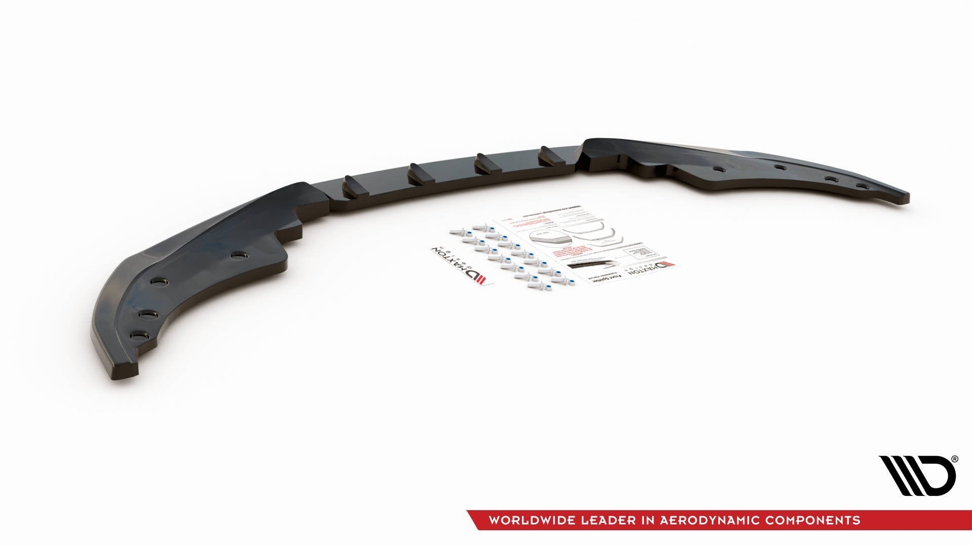 Front Ansatz V.1 für BMW 4er M-Paket / M440i G22 / G23 / G22 Facelift / G23 Facelift schwarz Hochglanz