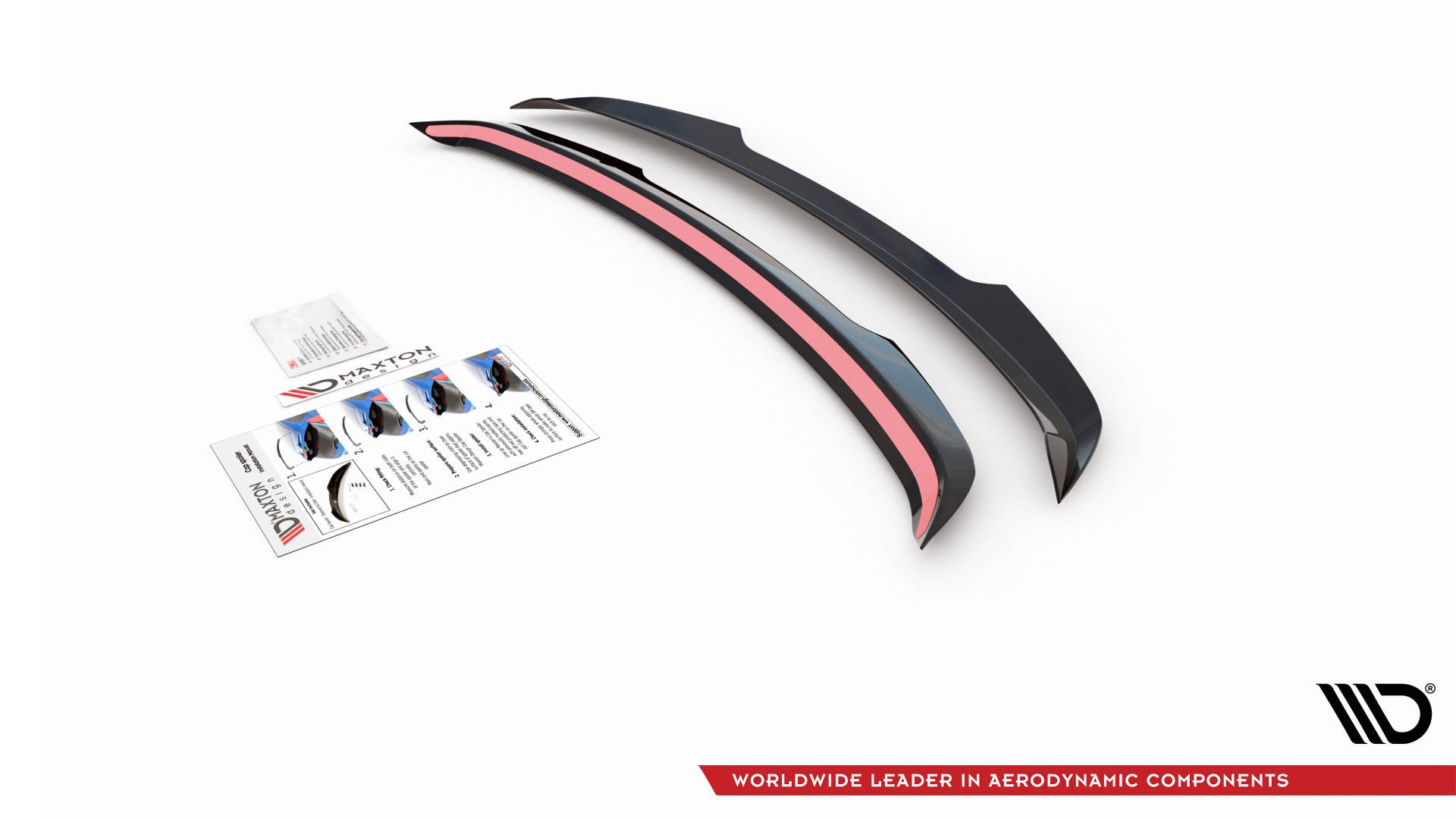 Spoiler CAP für Audi Q3 8U Facelift Carbon Look