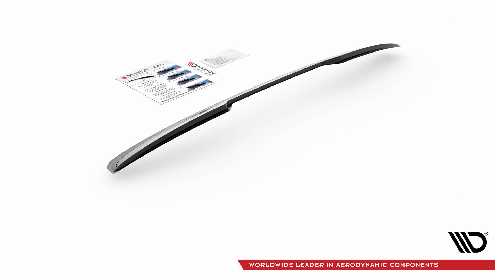 Heckscheiben Spoiler für Audi RS3 Limousine 8Y Facelift schwarz Hochglanz