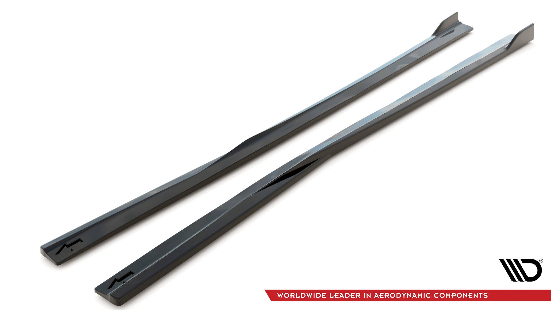 Seitenschweller Ansatz für Dodge Charger SRT Mk7 Facelift schwarz matt