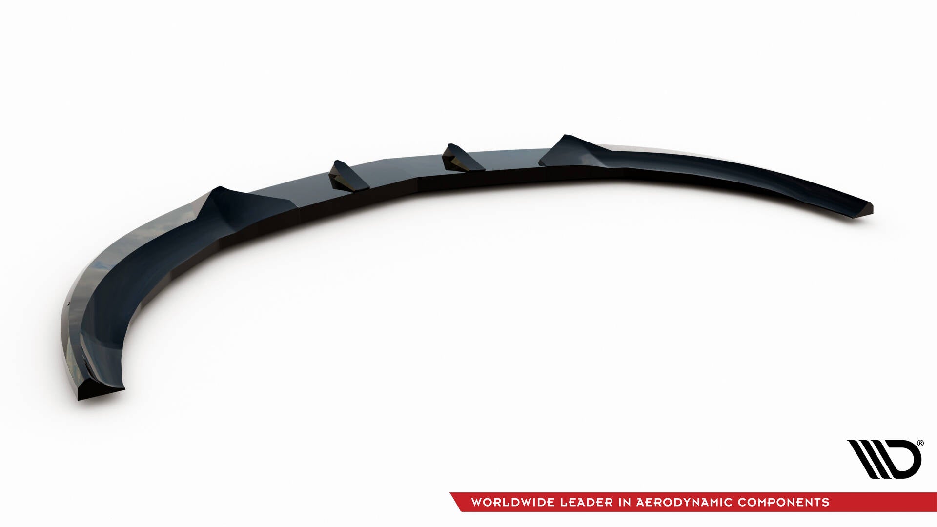 Front Ansatz V.3 für Mercedes-Benz A45 AMG W176 schwarz Hochglanz