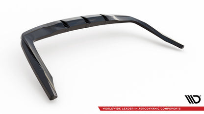 Mittlerer Cup Diffusor DTM Look Heck Ansatz für Mercedes-AMG GT 43 4 Door Coupe V8 Styling Package schwarz Hochglanz
