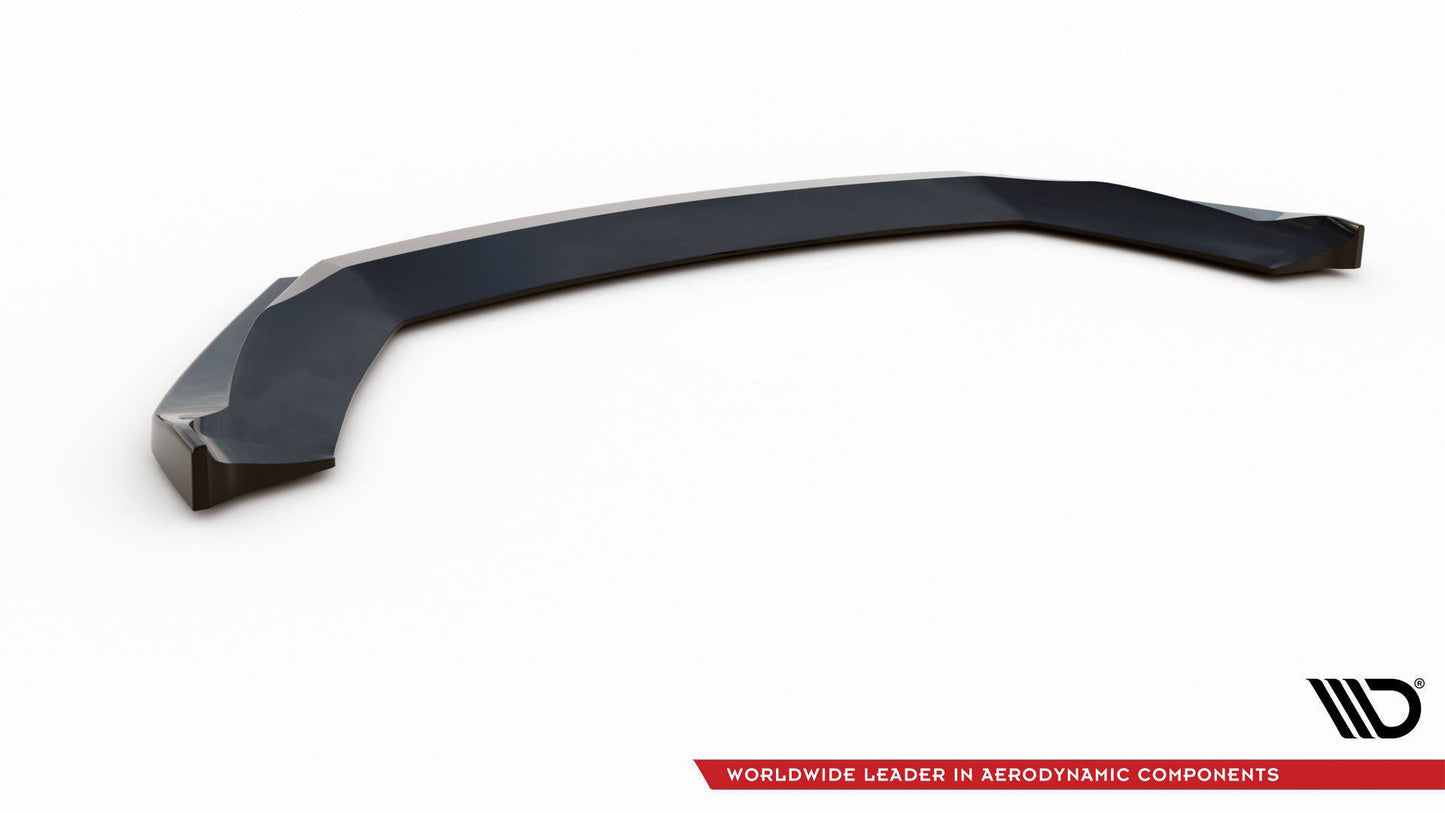 Front Ansatz V.5 für Seat Leon Cupra / FR Mk3 FL schwarz Hochglanz