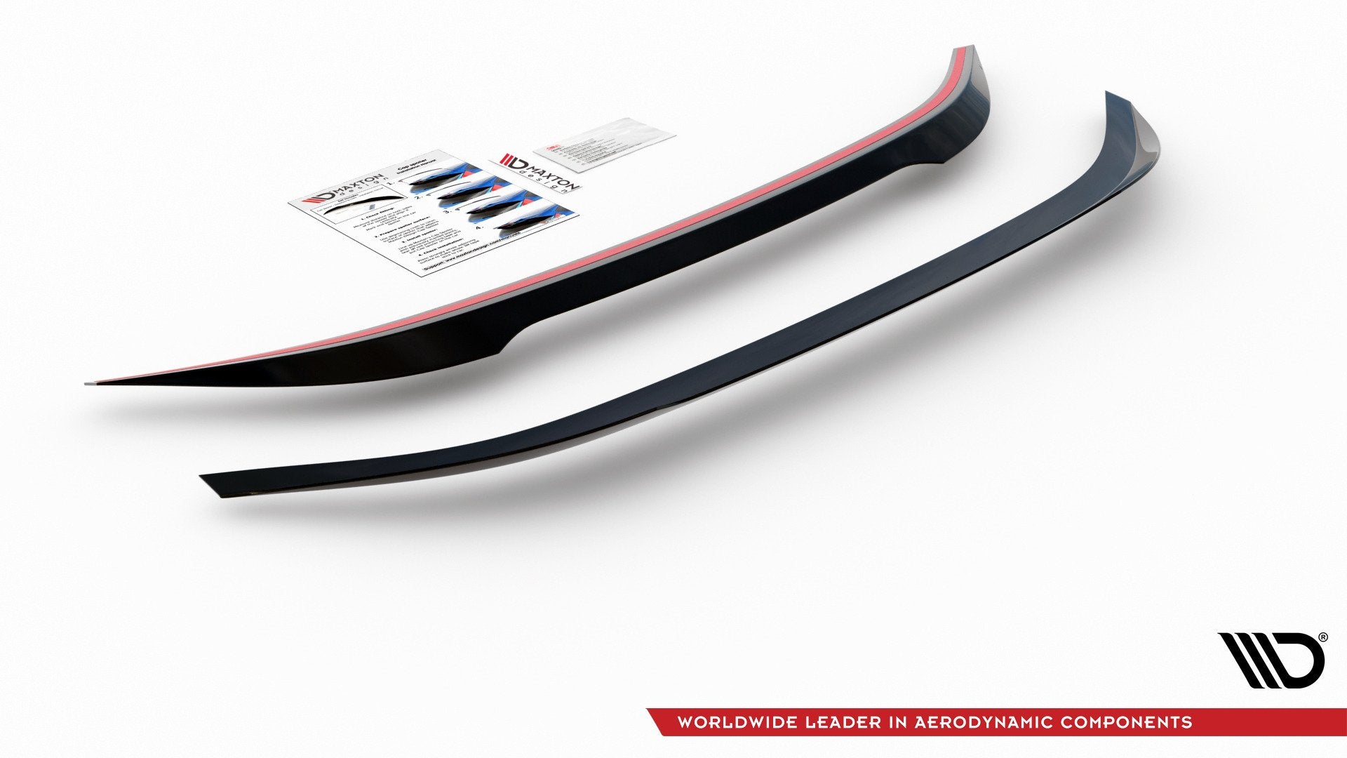 Spoiler CAP für Toyota Corolla XII Limousine schwarz Hochglanz
