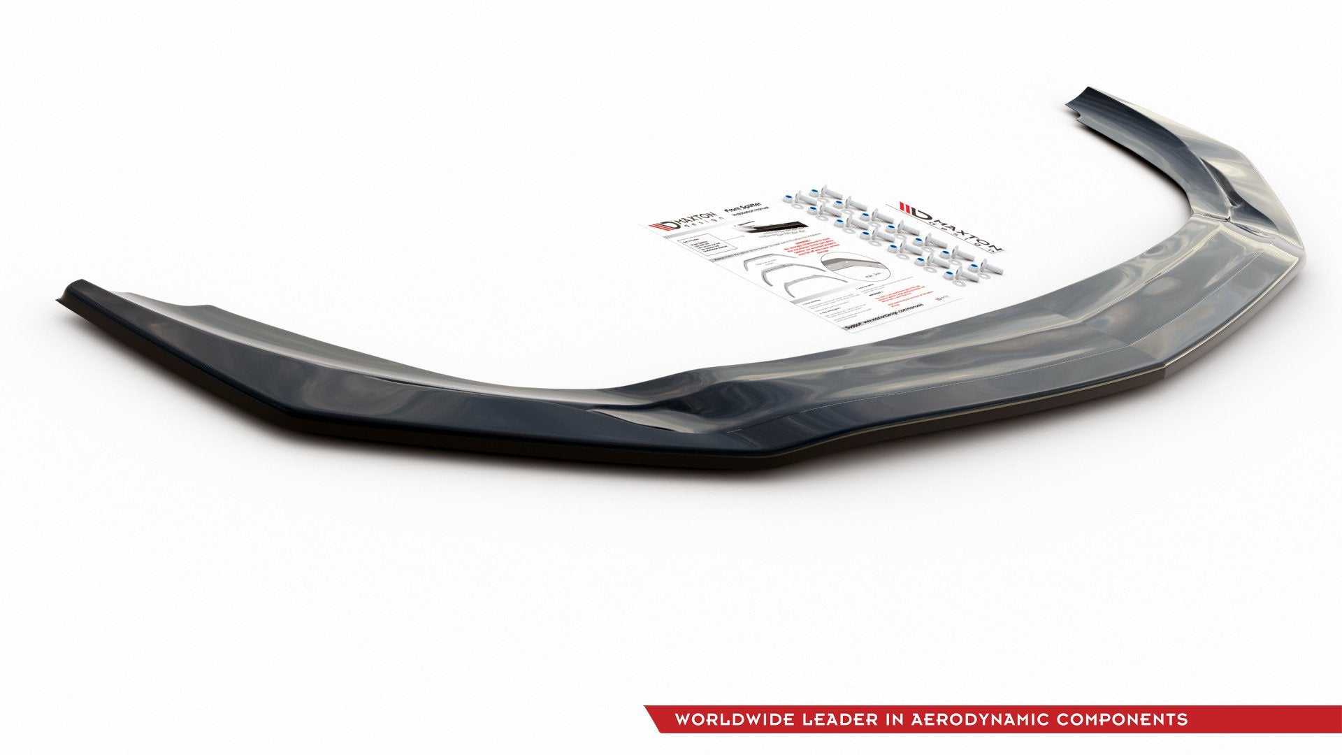 Front Ansatz V.1 für Mercedes A35 AMG Aero W177  schwarz Hochglanz