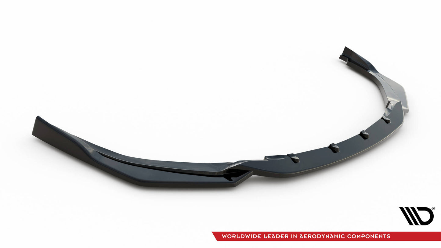 Front Ansatz V.2 für Toyota Corolla XII Touring Sports/ Hatchback schwarz Hochglanz