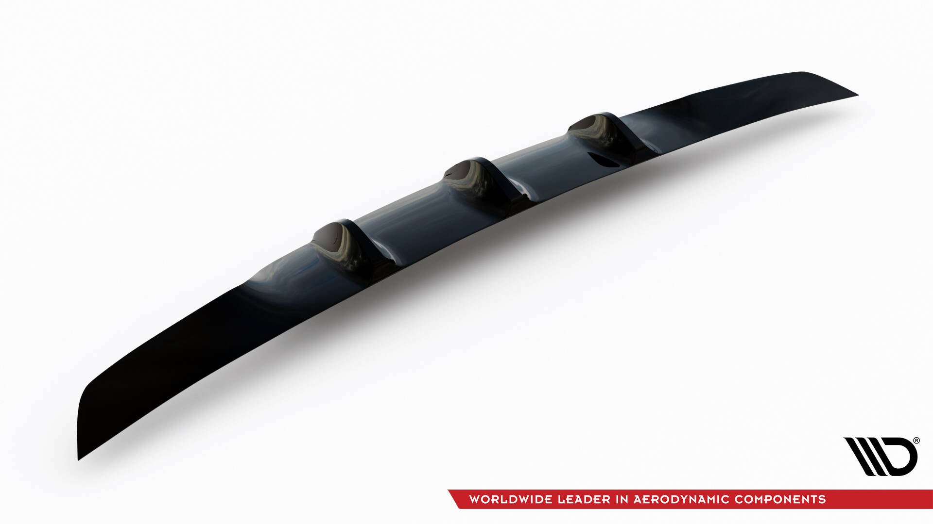 Diffusor Heck Ansatz für Mercedes C-Klasse S205 63 AMG  schwarz Hochglanz