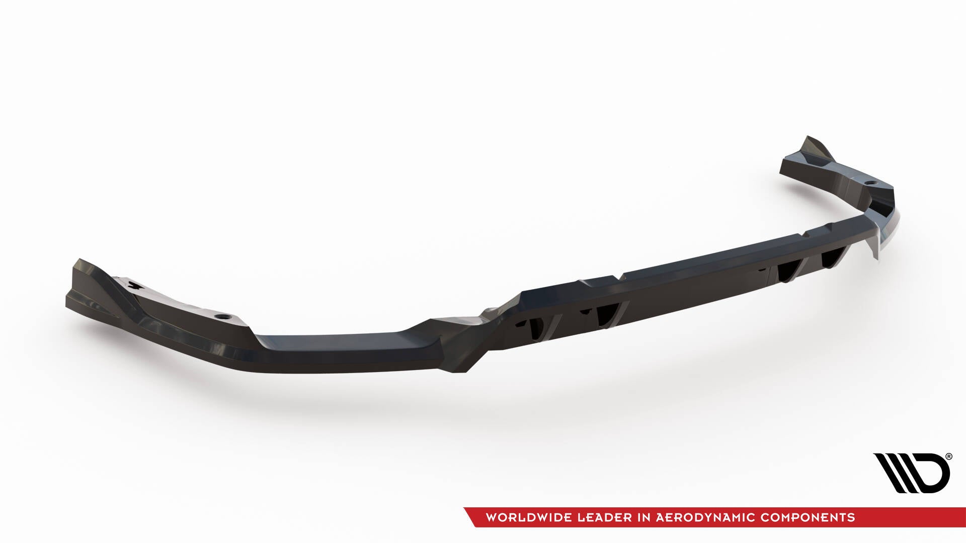 Mittlerer Cup Diffusor DTM Look Heck Ansatz für BMW X5 M F95 Facelift schwarz Hochglanz