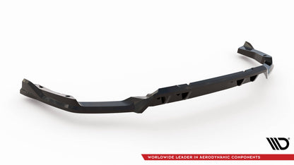 Mittlerer Cup Diffusor DTM Look Heck Ansatz für BMW X5 M F95 Facelift schwarz Hochglanz