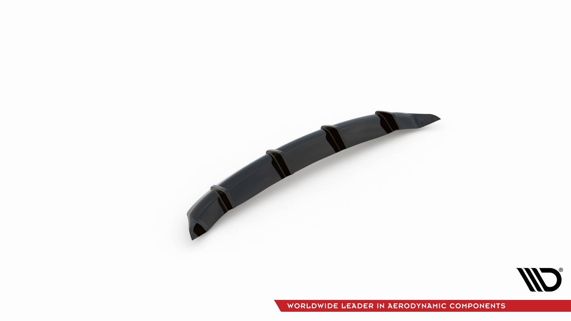 Diffusor Heck Ansatz für Lexus IS F Mk2 schwarz Hochglanz