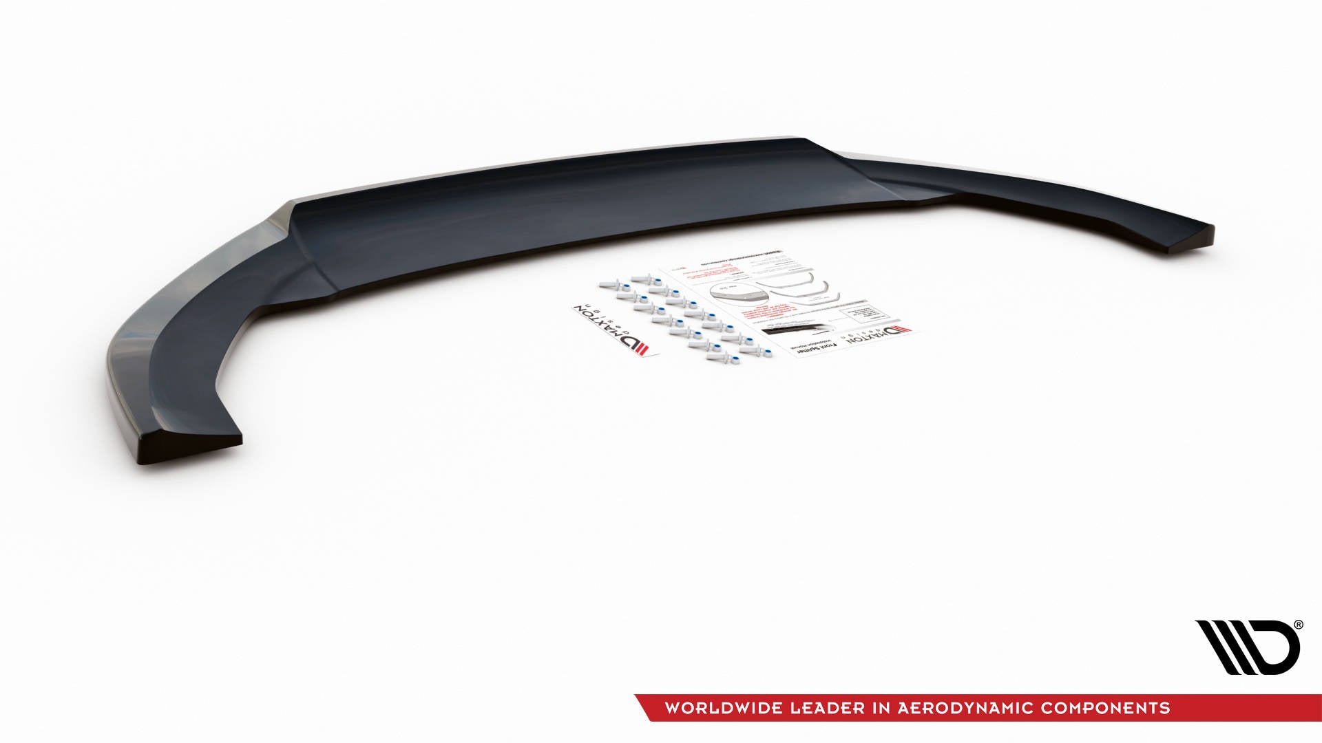 Front Ansatz V.2 für Cupra Leon Mk1 schwarz Hochglanz
