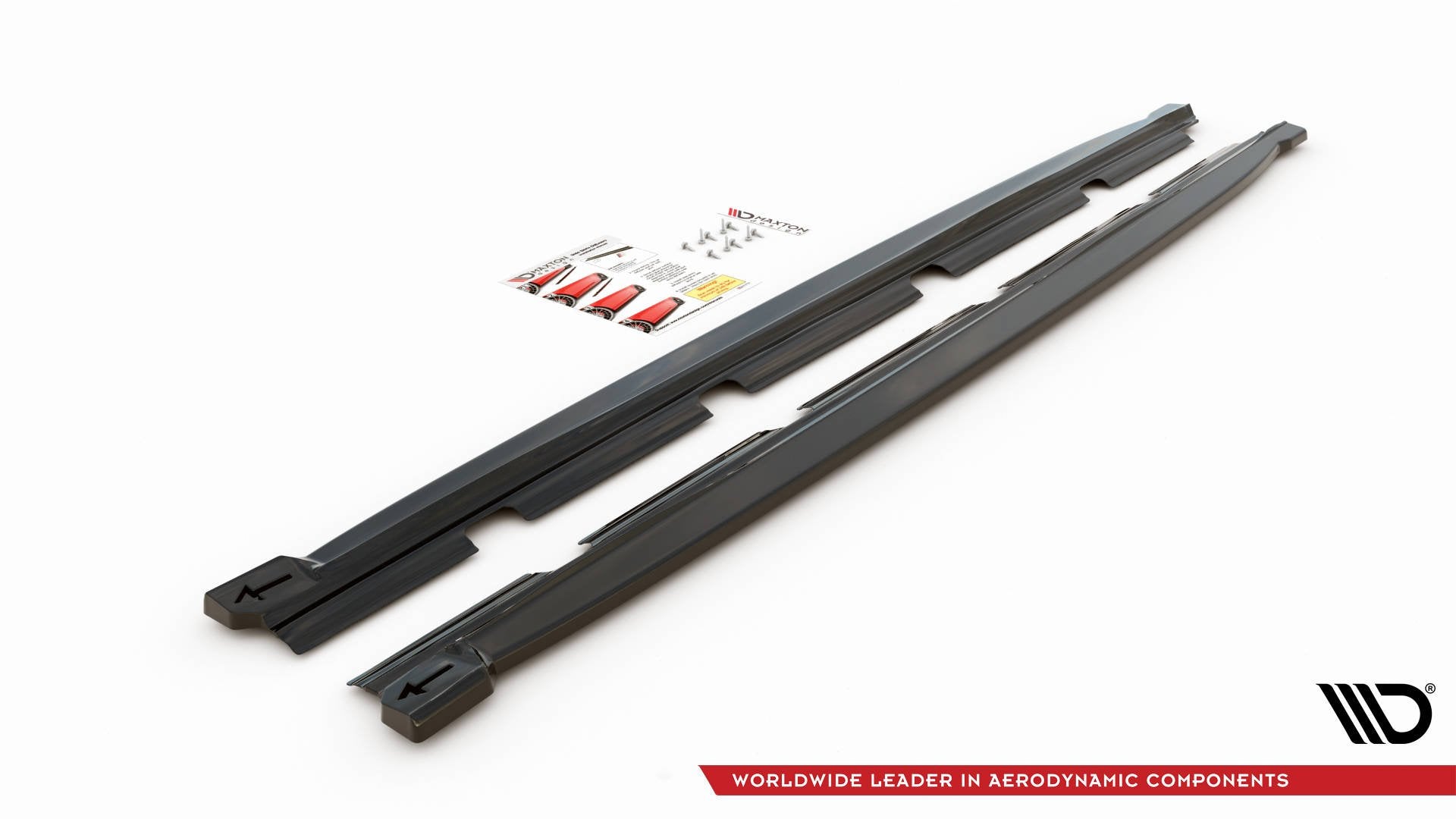 Seitenschweller Ansatz für Cupra Ateca Mk1 / Mk1 Facelift schwarz Hochglanz