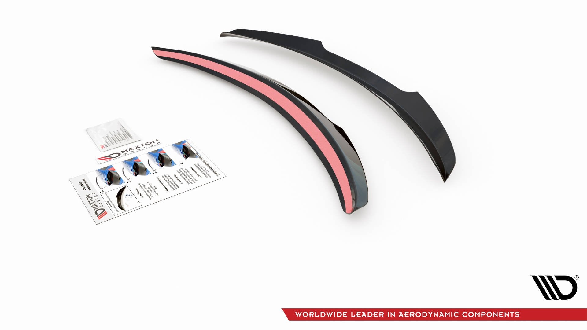Spoiler CAP für Mini Countryman Mk2 F60 JCW schwarz Hochglanz