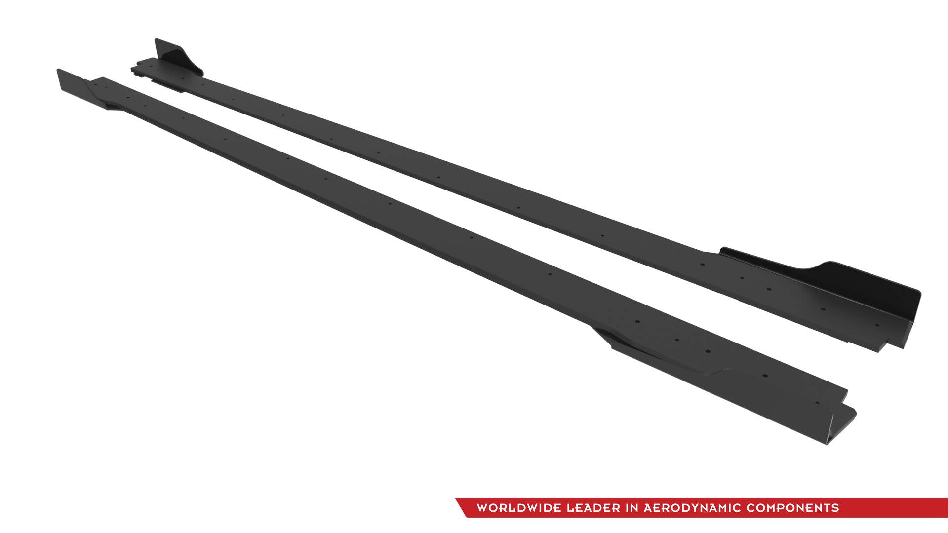 Street Pro Seitenschweller Ansatz + Flaps für Hyundai Veloster N Mk2 schwarz Hochglanz