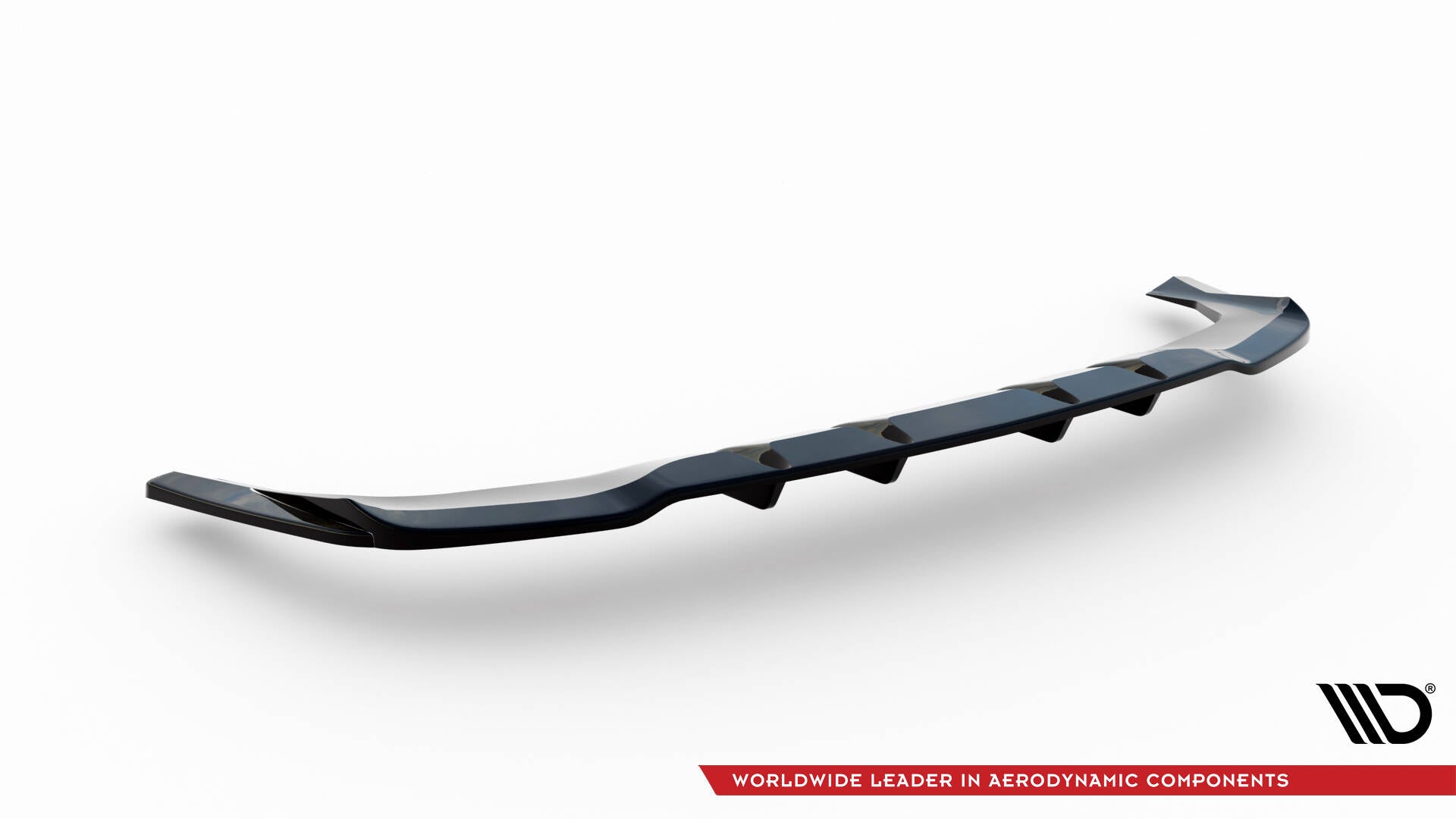 Mittlerer Cup Diffusor DTM Look Heck Ansatz für Mercedes-Benz GLE Coupe AMG-Line C167 / C167 Facelift schwarz Hochglanz