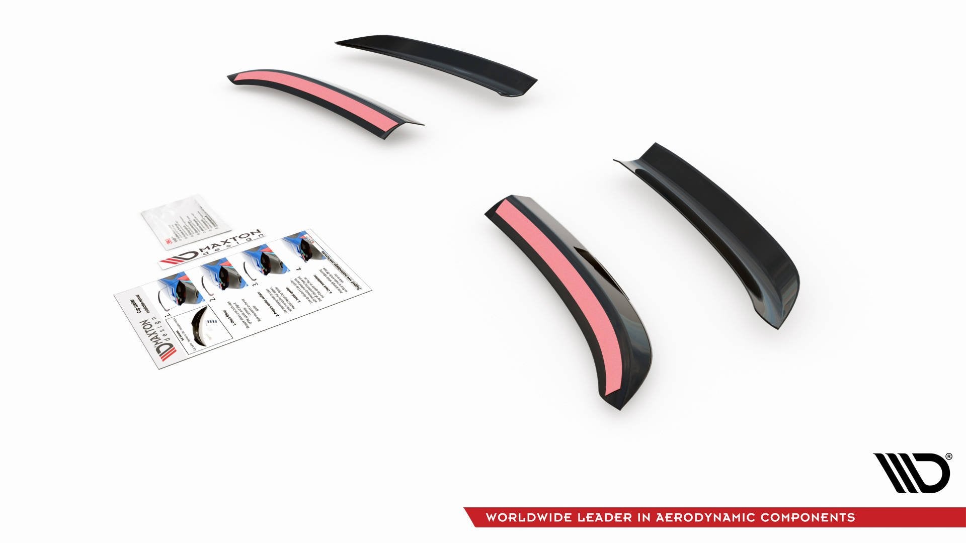 Spoiler CAP für Porsche Panamera Turbo 970 Facelift schwarz Hochglanz
