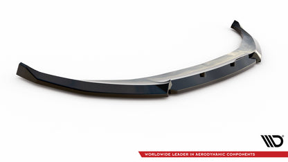 Front Ansatz V.4 für Mini Cooper Clubman John Cooper Works F54 Facelift schwarz Hochglanz