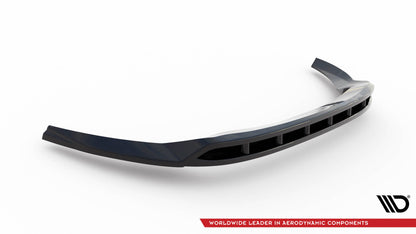 Front Ansatz für Ford Transit Custom Mk1 schwarz Hochglanz