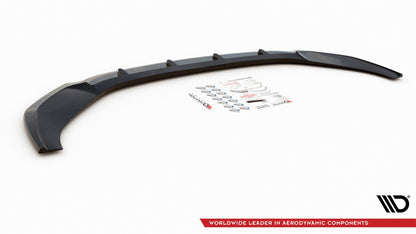Front Ansatz V.2 für Audi A6 S-Line / S6 C8 / C8 Facelift schwarz Hochglanz