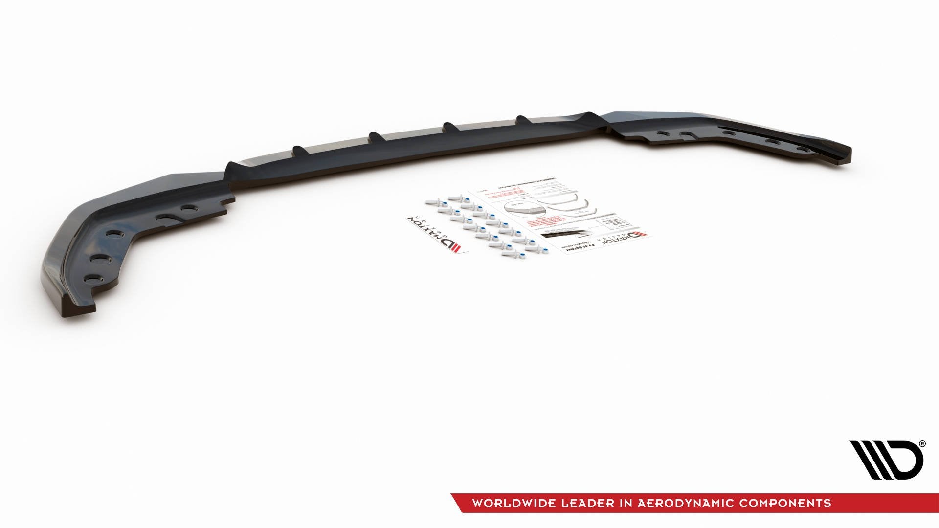 Front Ansatz V.5 für BMW 3er G20 / G21 M-Paket schwarz Hochglanz