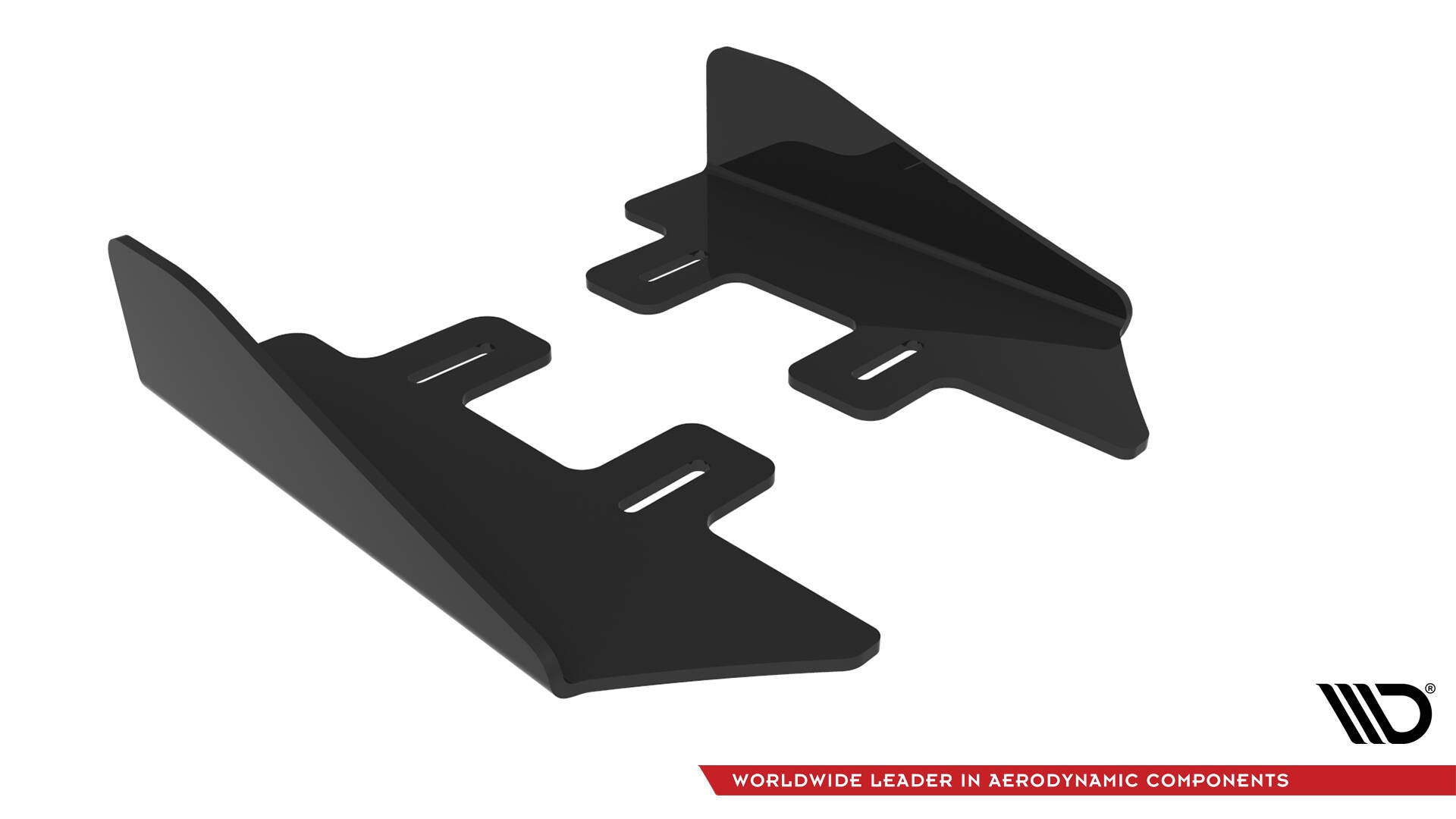 Seitenschweller Flaps für Subaru WRX STI Mk1 schwarz Hochglanz